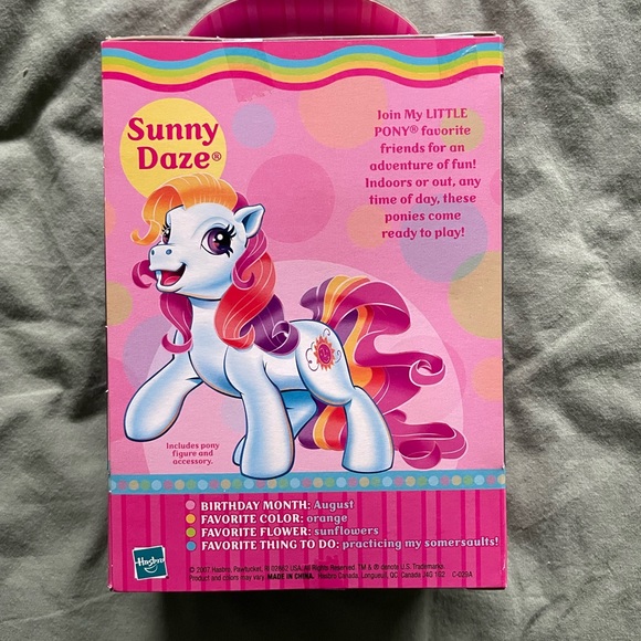 My Little Pony G3 25th Anniversary Sunny Daze NIB - Picture 2 of 4